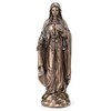 Veronese Design Lady of Grace Triptych Hinged Resin Sculpture Bronze