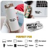 (3 Pcs) What's Up Brother Sticker – Chill Bro Greeting