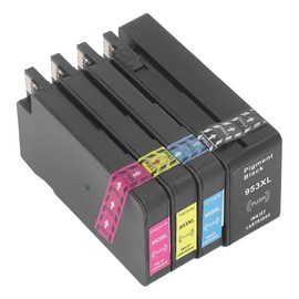 Ink Cartridge Set BK C M Y Colorfast Ink Cartridge Combo for OfficeJet Pro 7720 7730 7740 8210 8218 8710