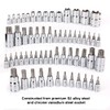 CASOMAN Master Torx Bit Socket and External Torx Socket Set,
