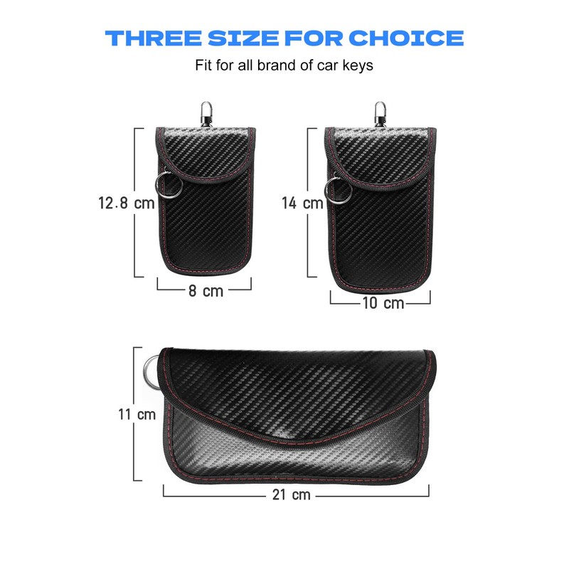 MGL Faraday Pouch Car Keys, Car Key Signal Blocker, RFID