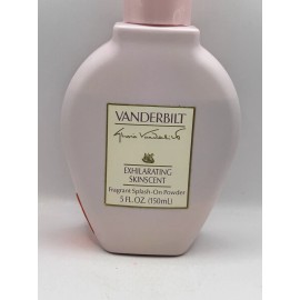 GLORIA VANDERBILT 150ML EXHILARATING SKINSCENT FRAGRANT SPLASH ON POWDER