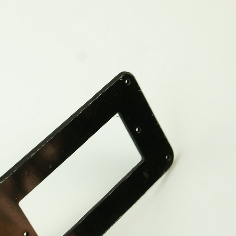 Wide Range Humbucker to Mini Humbucker Pickup Adapter Ring,PRA-B-MH1 Black