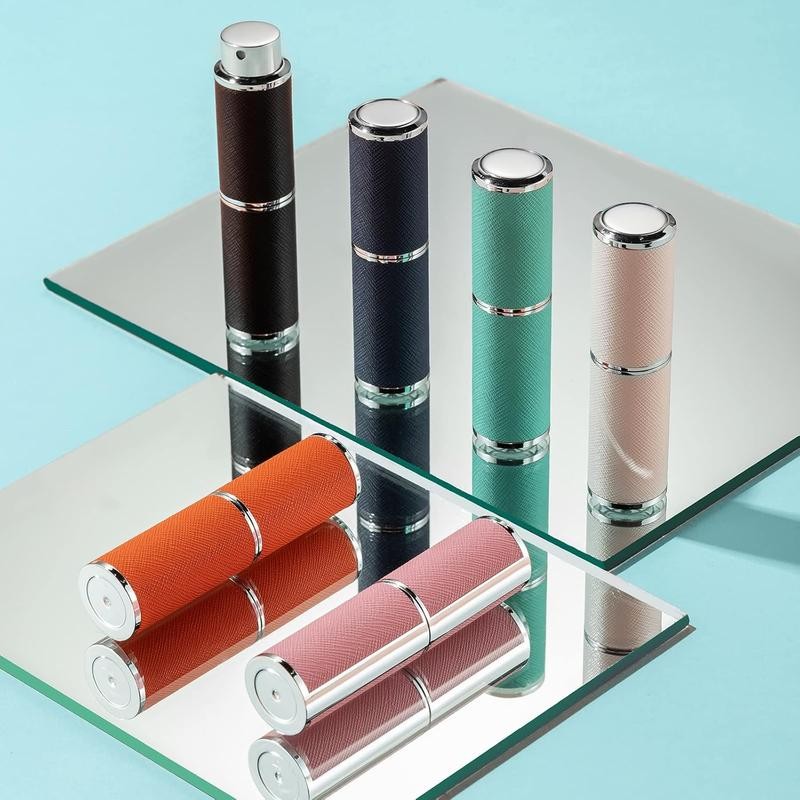 8ML Perfume Atomizer, Empty Leather Cologne Spray Bottle, Mini Perfume