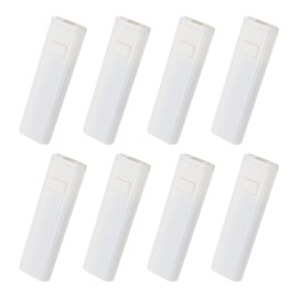 8 Pieces Cord Weight Spare for Vertical Blind Roller Blinds Window Shutter White Plastic Safety Handle Tensioner Device Blinds Accessories 100x30mm