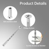 Smgda M4 Door Handle Fixing Screws and Sleeves, 10 Sets