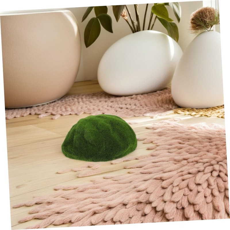BESPORTBLE Moss Centerpiece Artificial Balls for Garden Cylindrical Decorative Balls