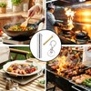 KxrTpx 6 Pcs Set Camping Cooking Set, Portable Spice Jars