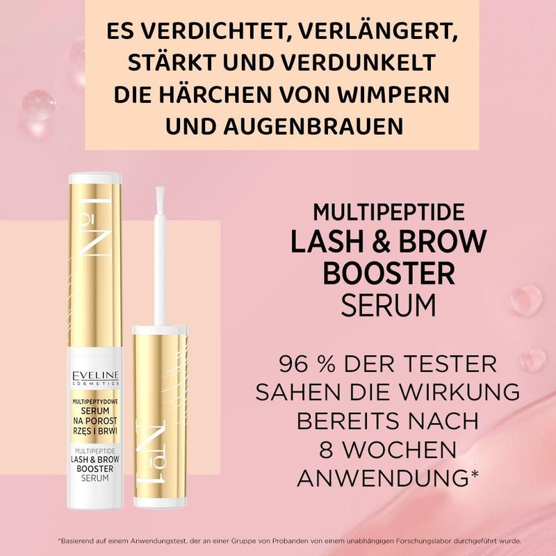 Eveline Cosmetics Multipeptide Serum for Growth of Eyelashes and Eyebrows