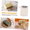 Angoily 3pcs Exfoliating Soap Bags Mesh Holders for Handmade Soap