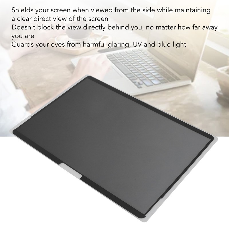 13 Inch Laptop Screen Private Filter Reusable Washable Adhesive Prevent