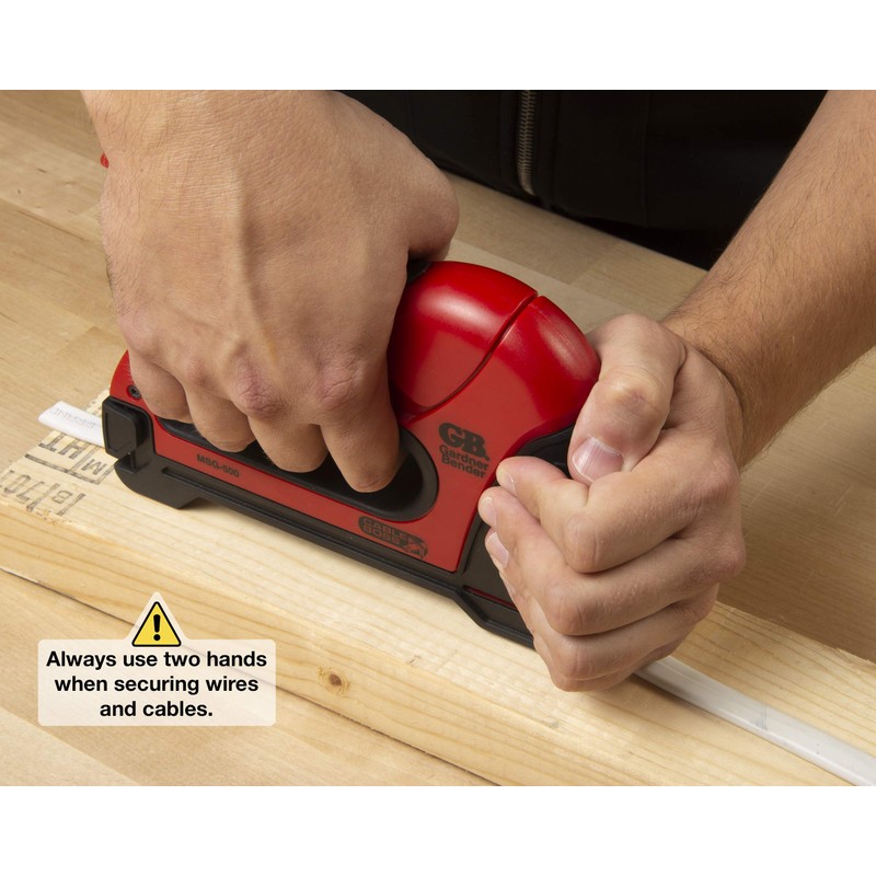 Gardner Bender MSG-501 Heavy-Duty Cable Boss Staple Gun, Professional Grade,