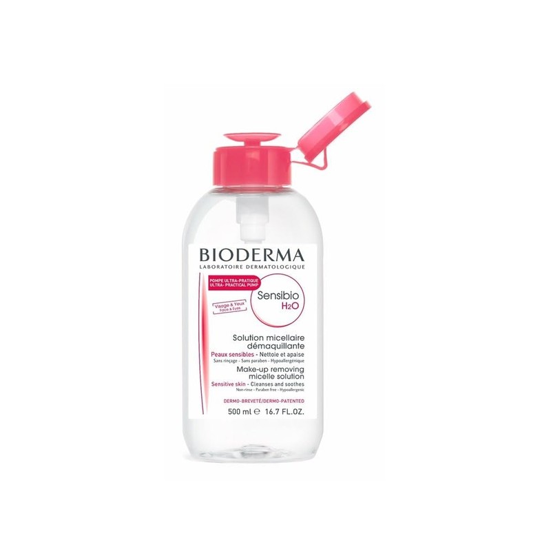 amerikas Bioderma Cleansing Lotion, Facial Cleansing, Makeup, Sansibio, Pump Type
