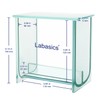 Labasics Glass Square TLC Developing Tank, Heavy Duty Borosilicate Flat-Bottom