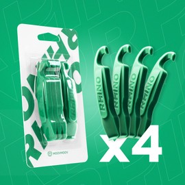 MOOVMOOV Rhino Power - Bicycle / Mountain Bike Tyre Lever Double Ended - Extra Heavy Duty for Disassembling Your Wheels, Tyres and Tubes