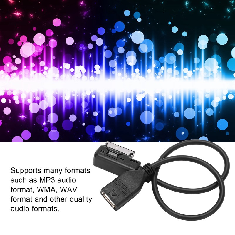 Car AMI to USB Cable 4F0 051 510 E Music