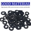 AUXBC 50Pcs Internal Tooth Lock Washers Set, M5x14mm Star Push