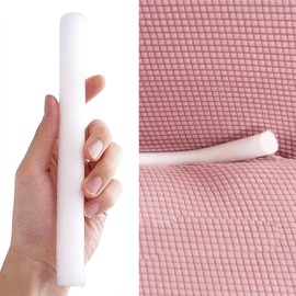 JeiYangYaa 10Pcs Foam Stick for Stretch Sofa Slipcover,25cm Foam Strips Non-Slip Foam Grips for Flexible Slipcovers, Tuck Grips Sofa Gap Filler Foam（Calibre 25MM）
