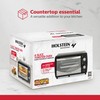 Holstein Housewares 4 Slice Countertop Toaster Oven with 60 Minute