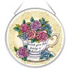 Amia Studios Stained Glass Interior Suncatcher Afternoon Tea 40060MC 4.5