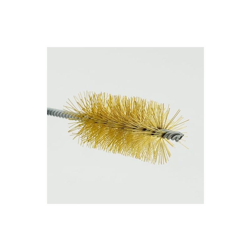 Bigman Capacitor Brush, Brass, 1.3 in (32 mm) #104