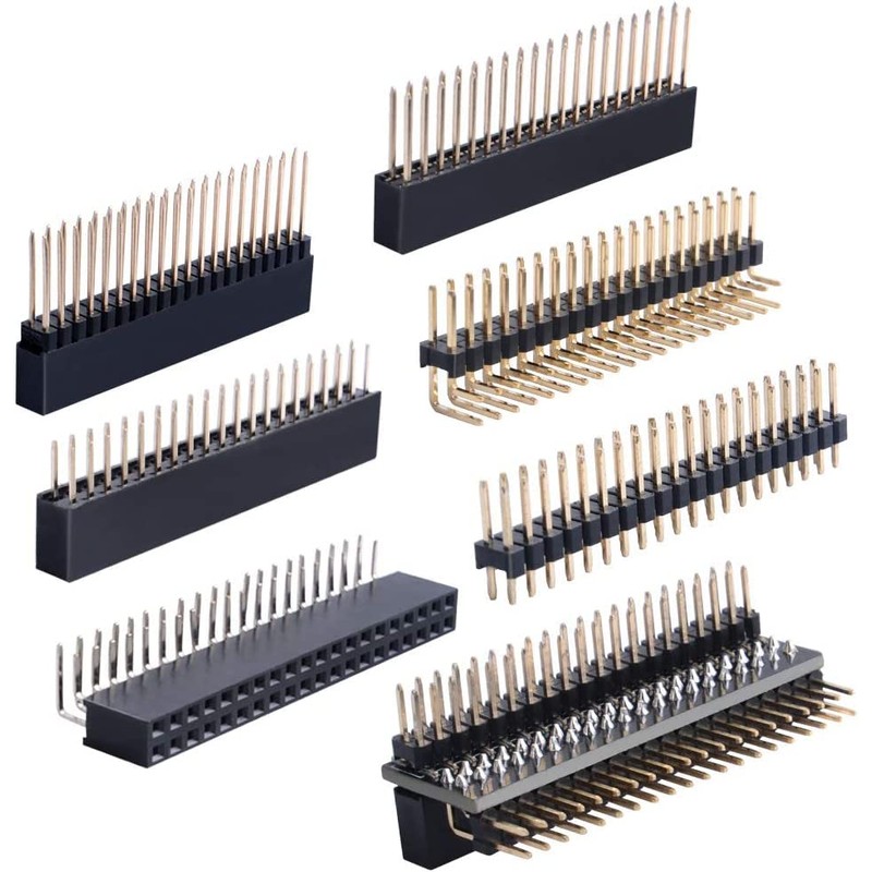 GeeekPi 2x20 40 Pin Stacking Female Header Kit for Raspberry