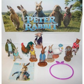 Peter Rabbit Deluxe Party Favors Goody Bag Fillers Set of 12 with 10 Figures