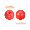 sourcing map 12Pcs Threaded Ball Knobs, M6 Female Thread Thermoset