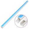 PVC Self-Adhesive Cable Trunking 0.4x0.4 In White For Cable Trays