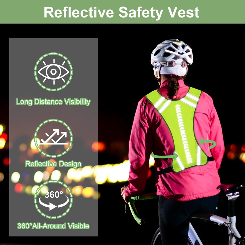 Reflective Vest, Reflective Safety Vest, Reflective Vest, Bicycle Reflective Vest,