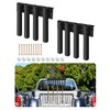 Tofcbye 8-Hole Shovel Holder for Truck, Heavy Duty Trailer Tool
