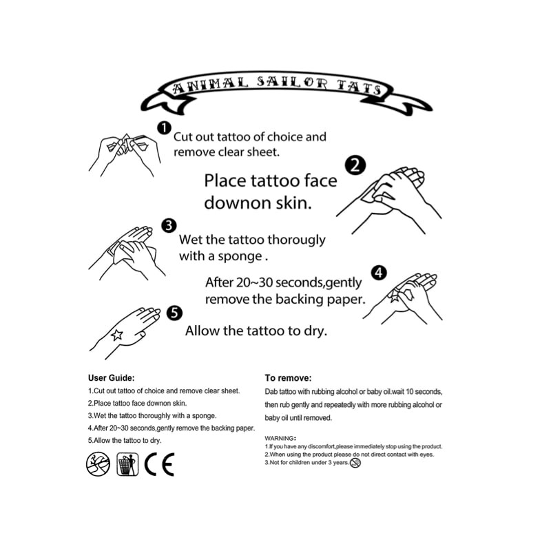 Animal Sailor Tattoos