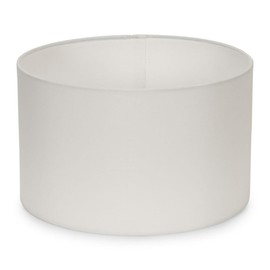 MiniSun | Small Modern White Fabric Drum Light Shade | Lamp Shades, Home Décor & Improvement Essential