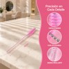 Cosmetic Brush 10 Cm 50 Unidades Cepillo Pesta?as | Rosado,