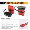 BUNKER INDUST 175A 1/0AWG Battery Quick Connect Wire Harness Plug