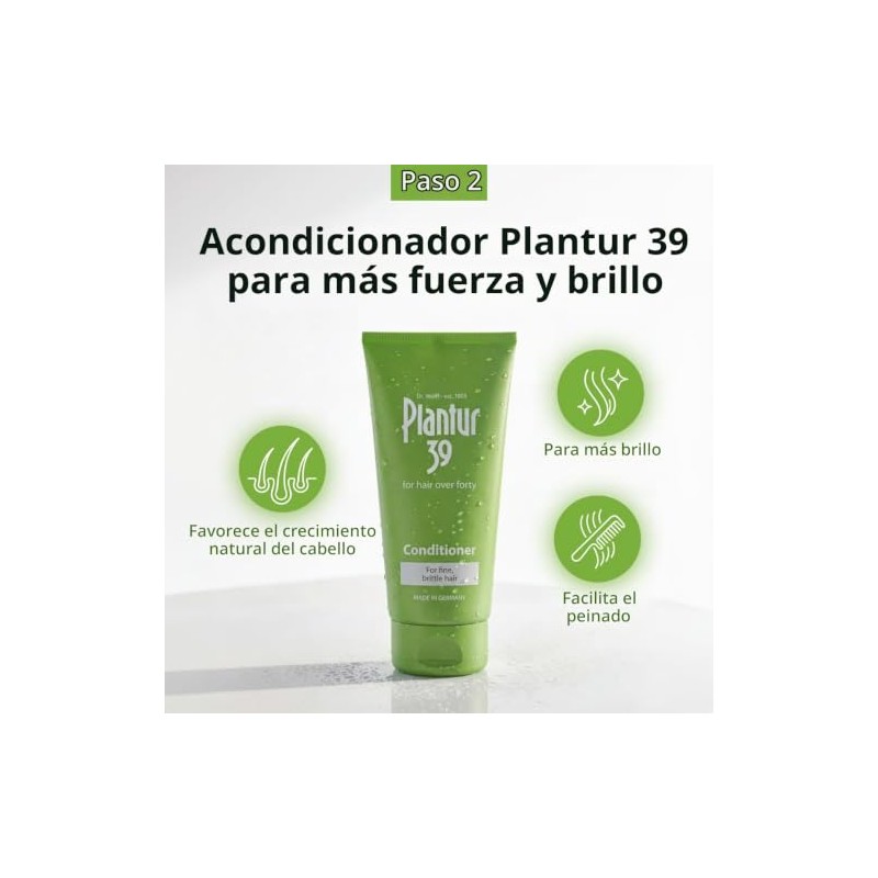Plantur 39 Phyto Caffeine - Sistema de 3 pasos para