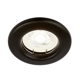 Tecnolite Lámpara para Empotrar, Lámina de Acero, color Negro YD-220/N