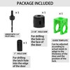 RKK 1-3/8" - 1-3/4" Door Lock Installation Kit Door Hole
