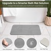 Forever Lifestyle Diatomaceous Earth Bath Mat for Bathroom, 24 x