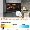 Appliance Oven Light Bulb, High Temp 300 °C Resistant,（2 Pack）