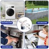 Huotflame Washing Machine Drain Adapter 2 in 1 Y Splitter