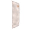 Cotton Baby Side Sleep Pillow Cute Plaid Bear Embroidery Pattern