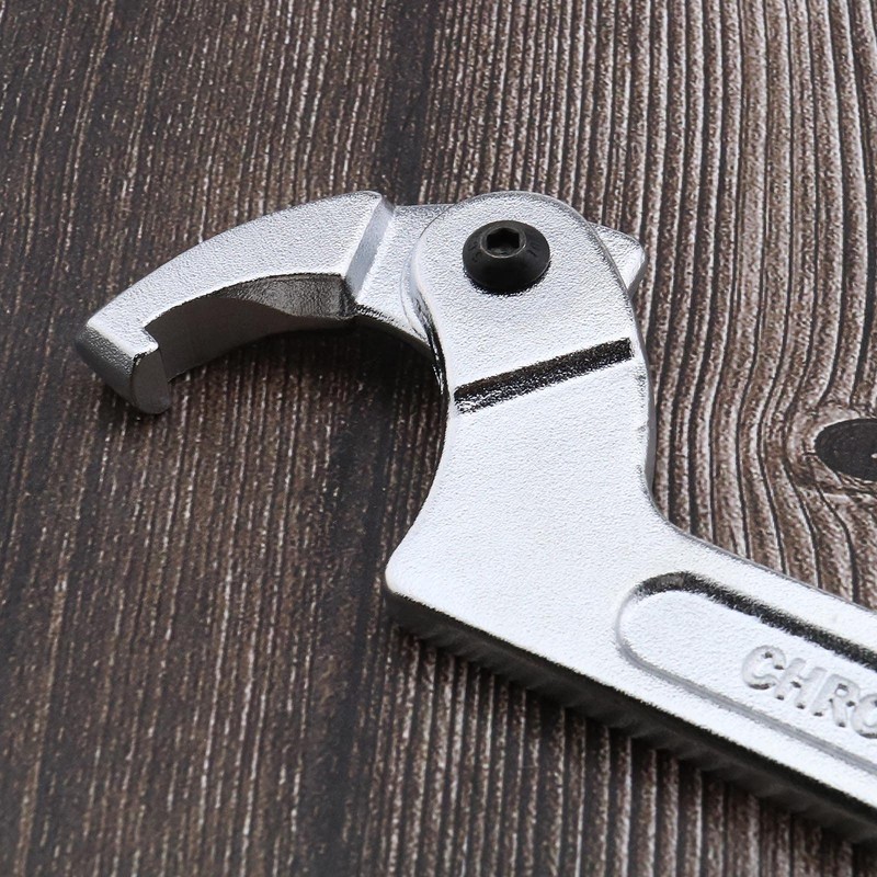 OTOTEC VDTAZ012 C Spanner Tool Adjustable Hook Wrench 32-76MM 1.1/4-3