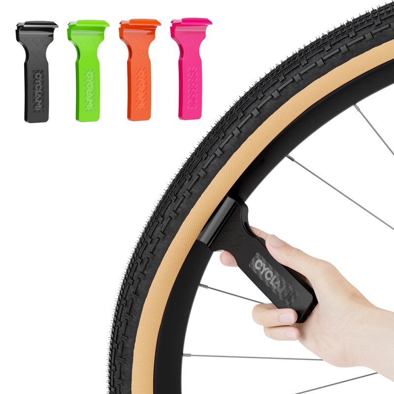CYCLAMI Bicycle Tire Lever, Convenient to Carry, Orange