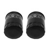 2PCS Oil Filter 2540086 Oil Cleaner Steel Cylindrical Replacement for