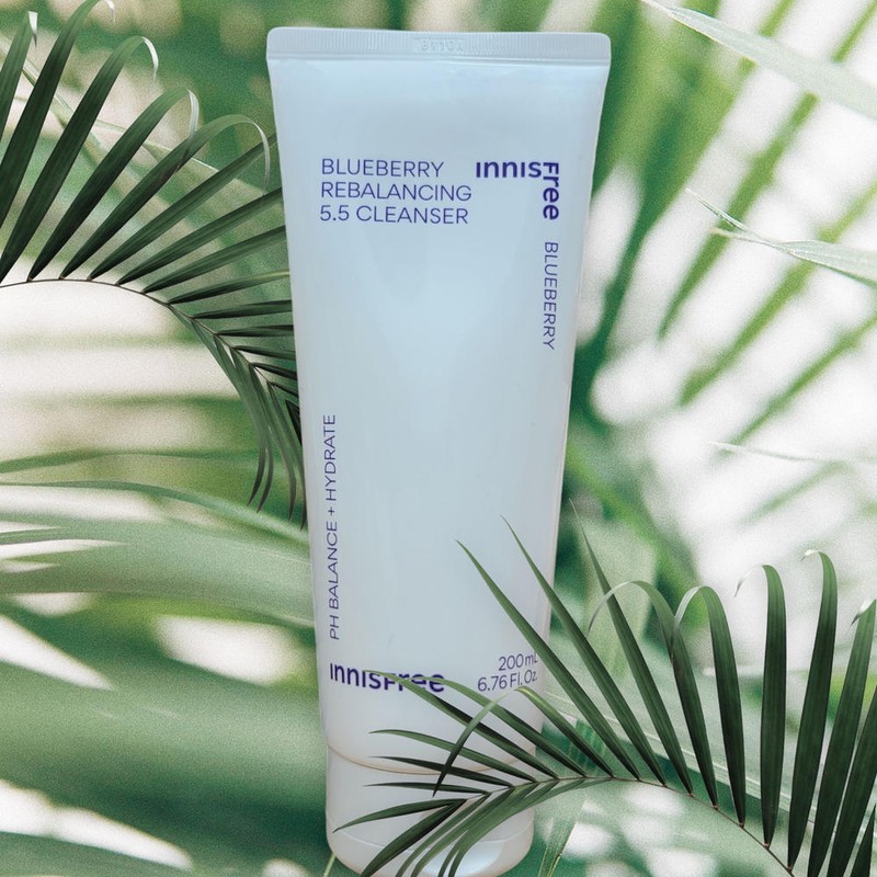 Innisfree 이니스프리 블루베리 리밸런싱 5.5 클렌저 [대용량] 200mL Innisfree Blueberry