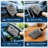 Car Wheel Cleaning Brush Set with Wash Mitt – Soft