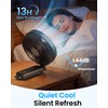 6 Inch Handheld Fan Rechargeable, Portable Hand Fan with 6000mAh