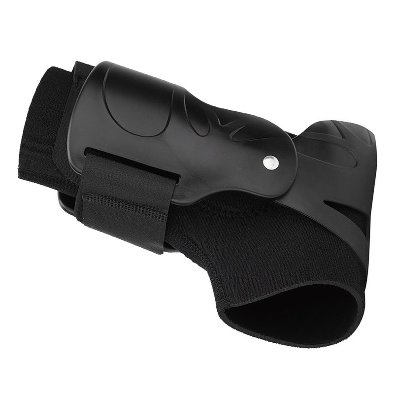 Ankle Support Brace Compression Breathable Foot Elastic Guard Strap Black