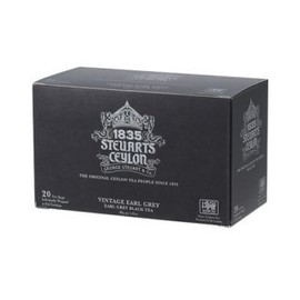 George Stewart Vintage Earl Grey TB20 Bags Box of 1